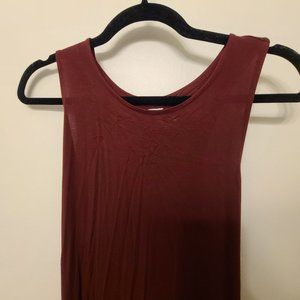 NWT Gap Maxi Dress - Eggplant